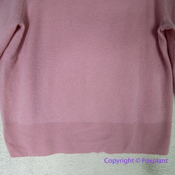 New! J. Crew *flawed* Cashmere classic-fit crewneck sweater, size L - Picture 3 of 13